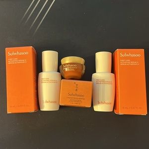 NIB 3-Piece Set of Sulwhasoo Deluxe Minis